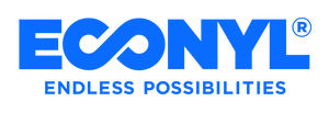 ECONYL Logo in blue with transparent background